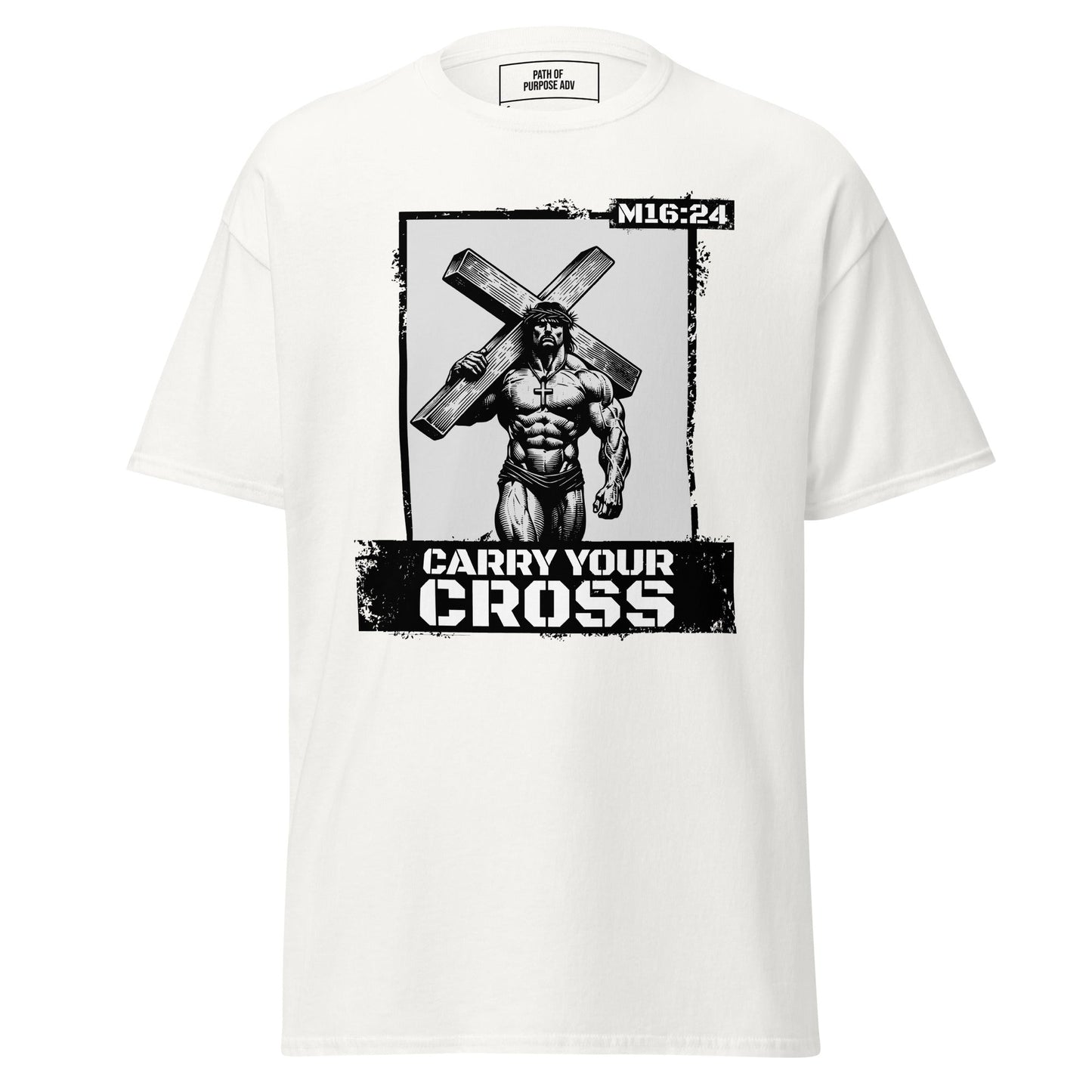 M16:24 Carry Your Cross Tee - Path of Purpose AdvPath of Purpose Adv