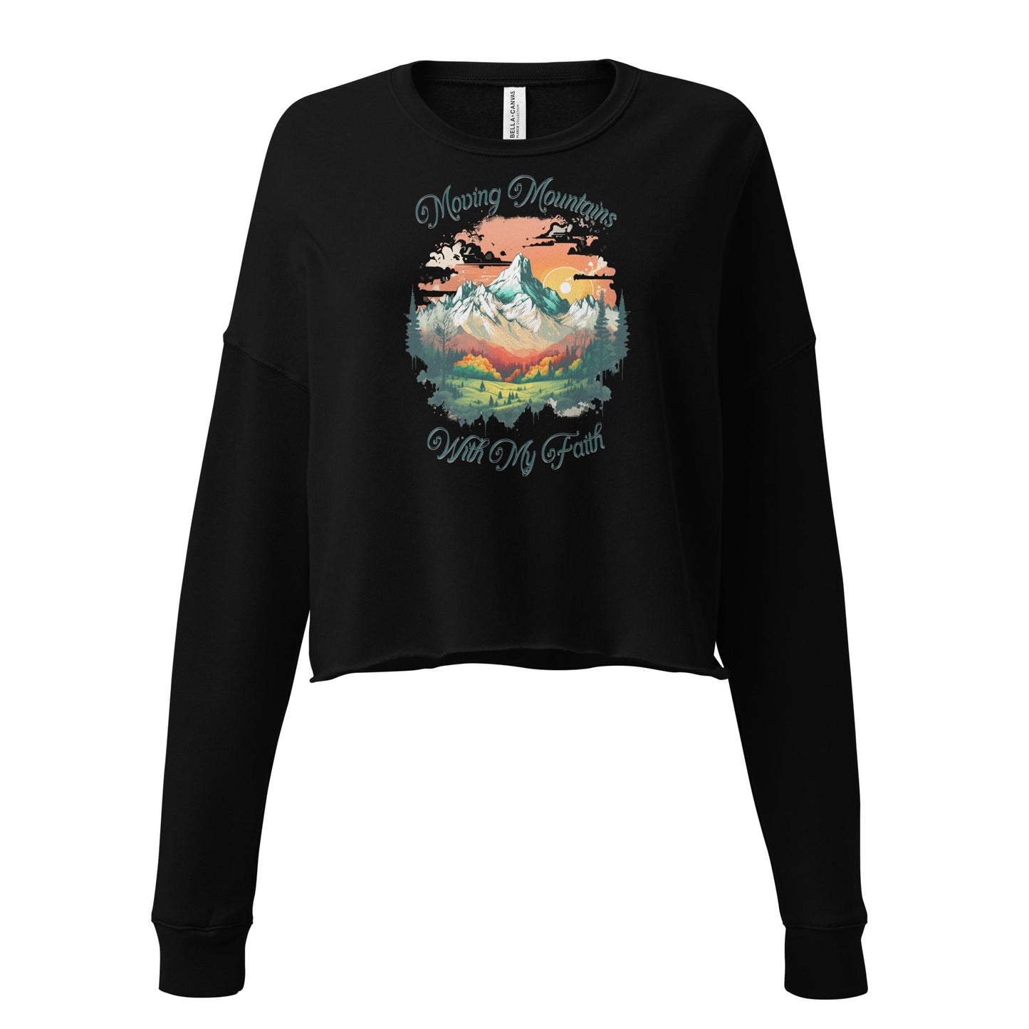 Moving Mountains Crop Sweatshirt - Path of Purpose AdvPath of Purpose Adv