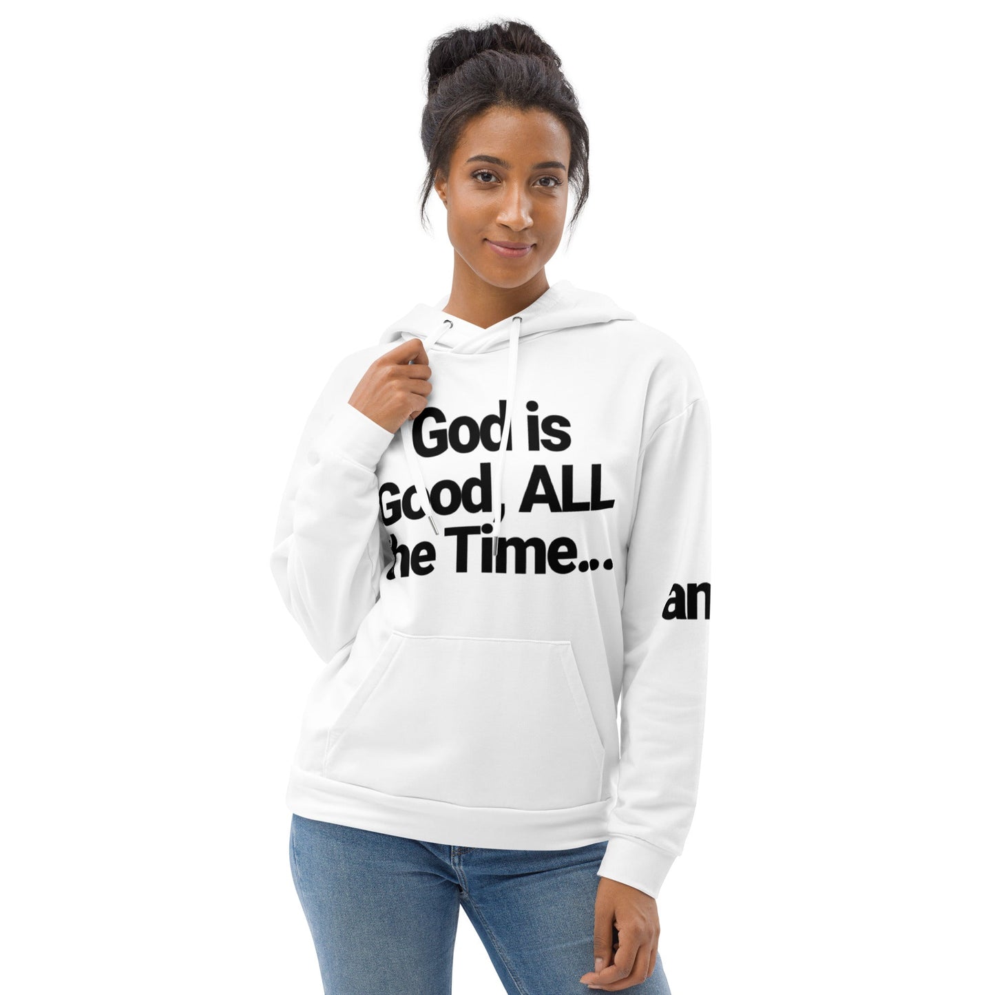 Path of Purpose Adv 3 - Sided Faith Hoodie: God Is Good, All the Time - Path of Purpose AdvPath of Purpose AdvHoodie